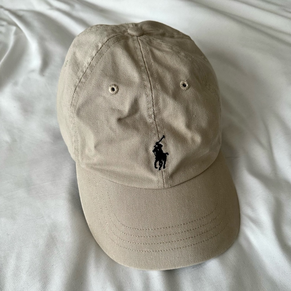 Polo by Ralph Lauren Baseball Hat with Leather Strap